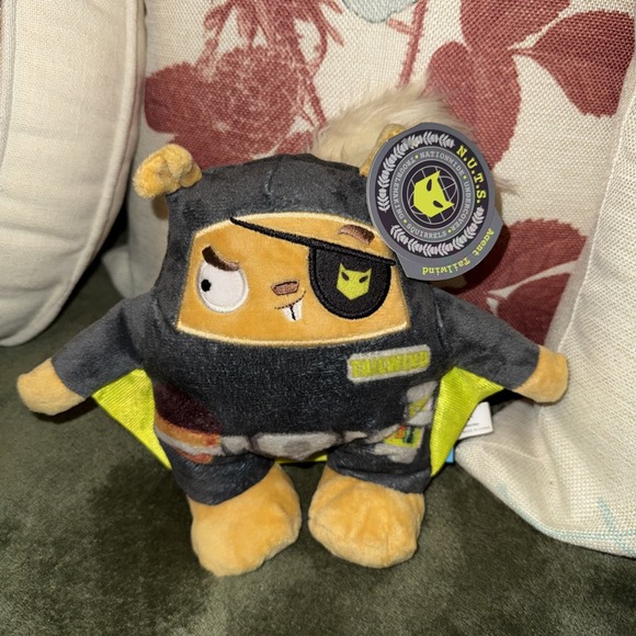 Barkbox Other - Bark Box‎ Agent Tailwind Green N.U.T.S Dog Toy NWT Squeaker Crinkle 206693